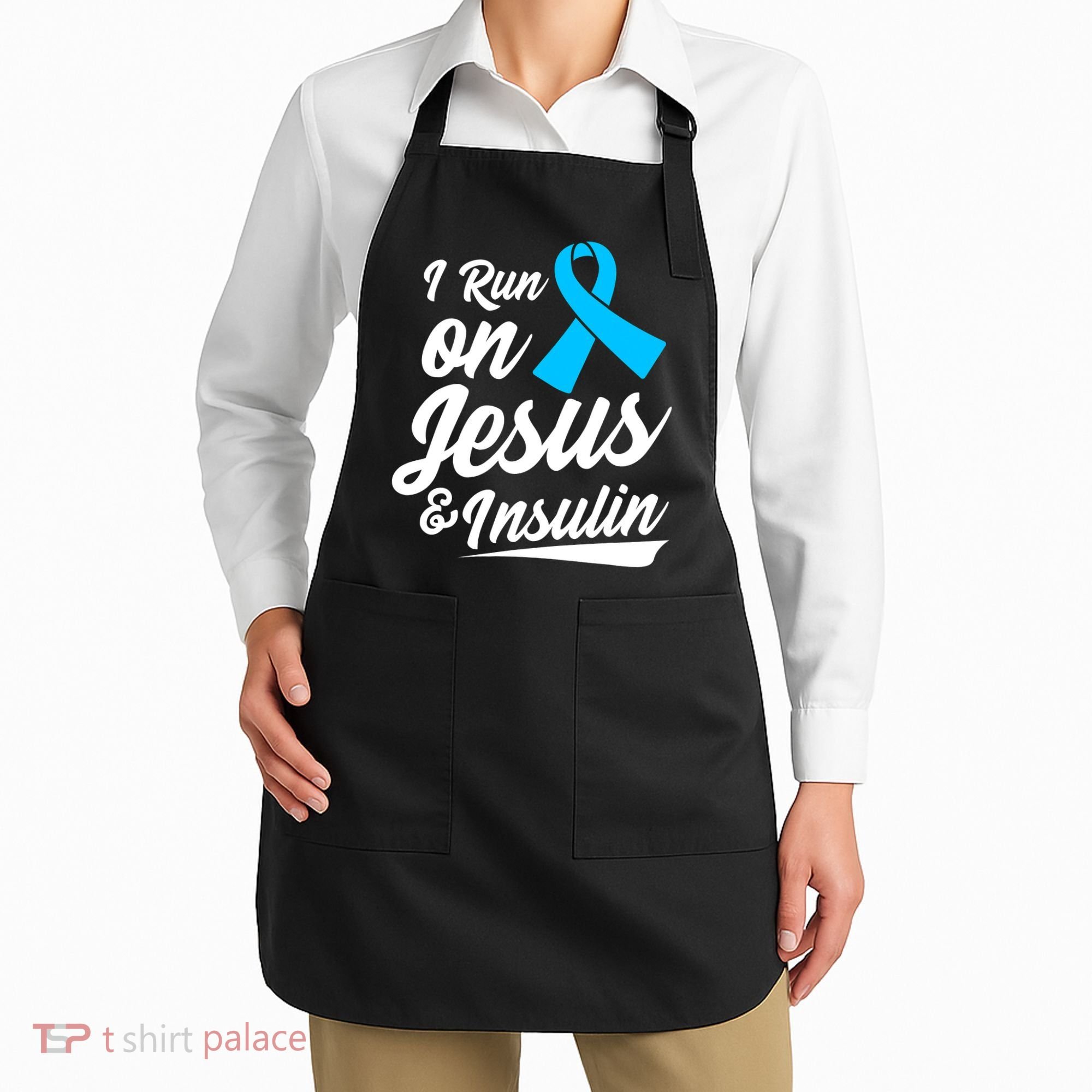 Funny Diabetes Awareness T1D T2D Diabetic Pancreas Apron