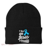Funny Diabetes Awareness T1D T2D Diabetic Pancreas Beanie thumb 0