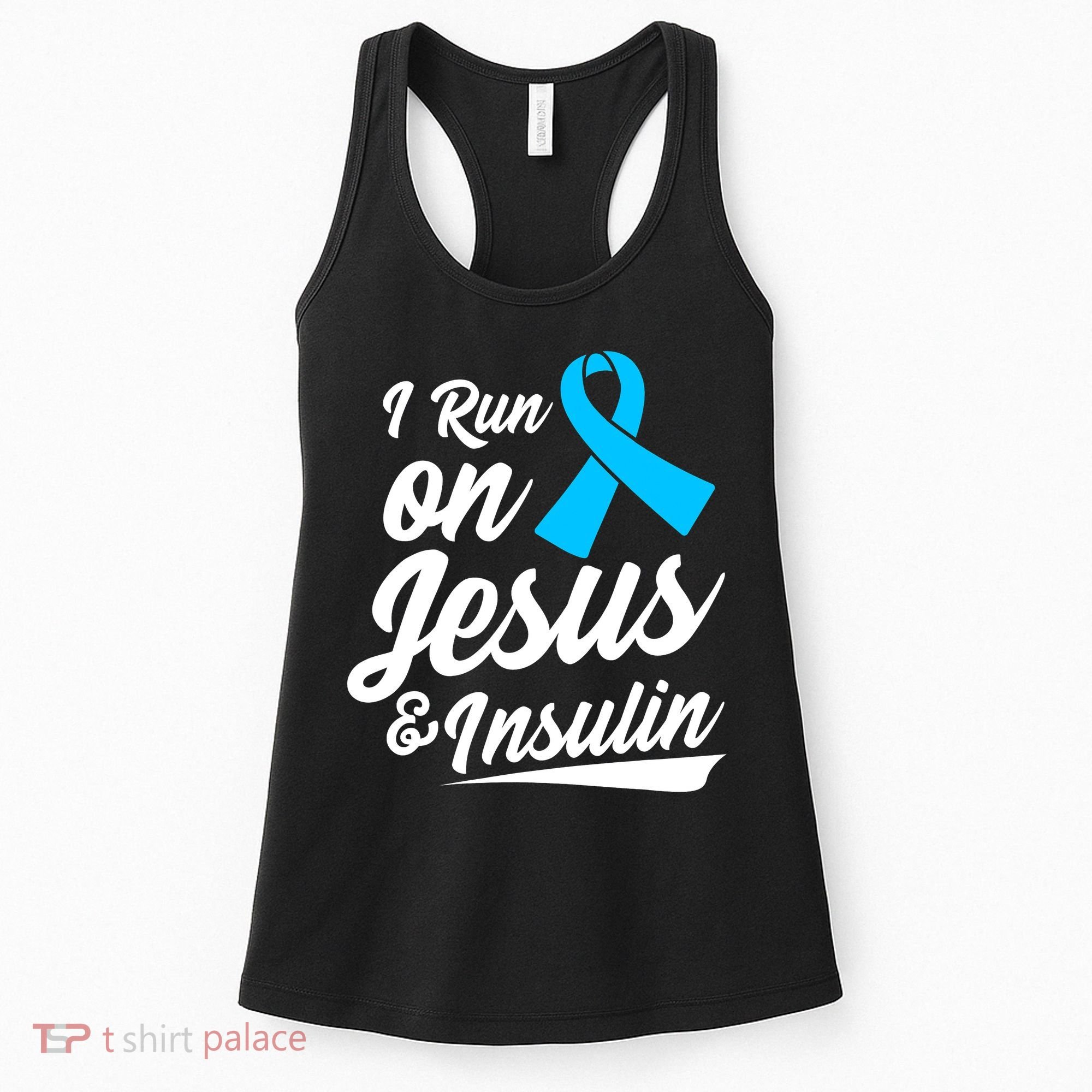 Funny Diabetes Awareness T1D T2D Diabetic Pancreas Women's Tank Top