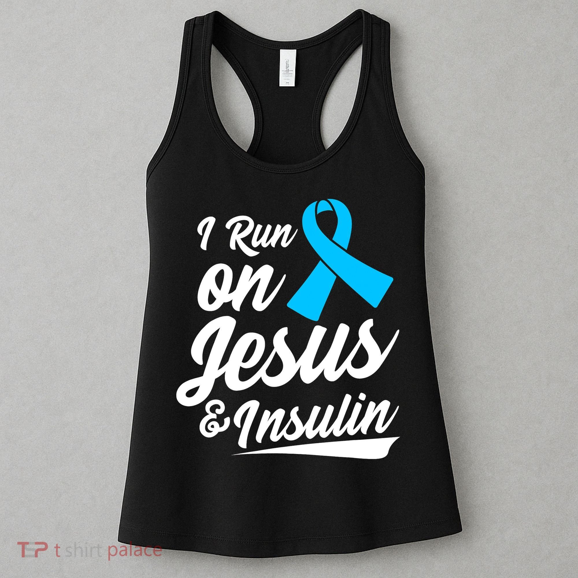 Funny Diabetes Awareness T1D T2D Diabetic Pancreas Women's Tank Top
