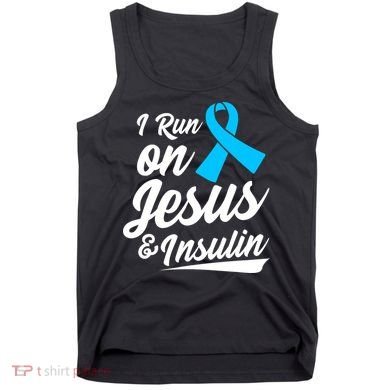 Funny Diabetes Awareness T1D T2D Diabetic Pancreas Tank Top