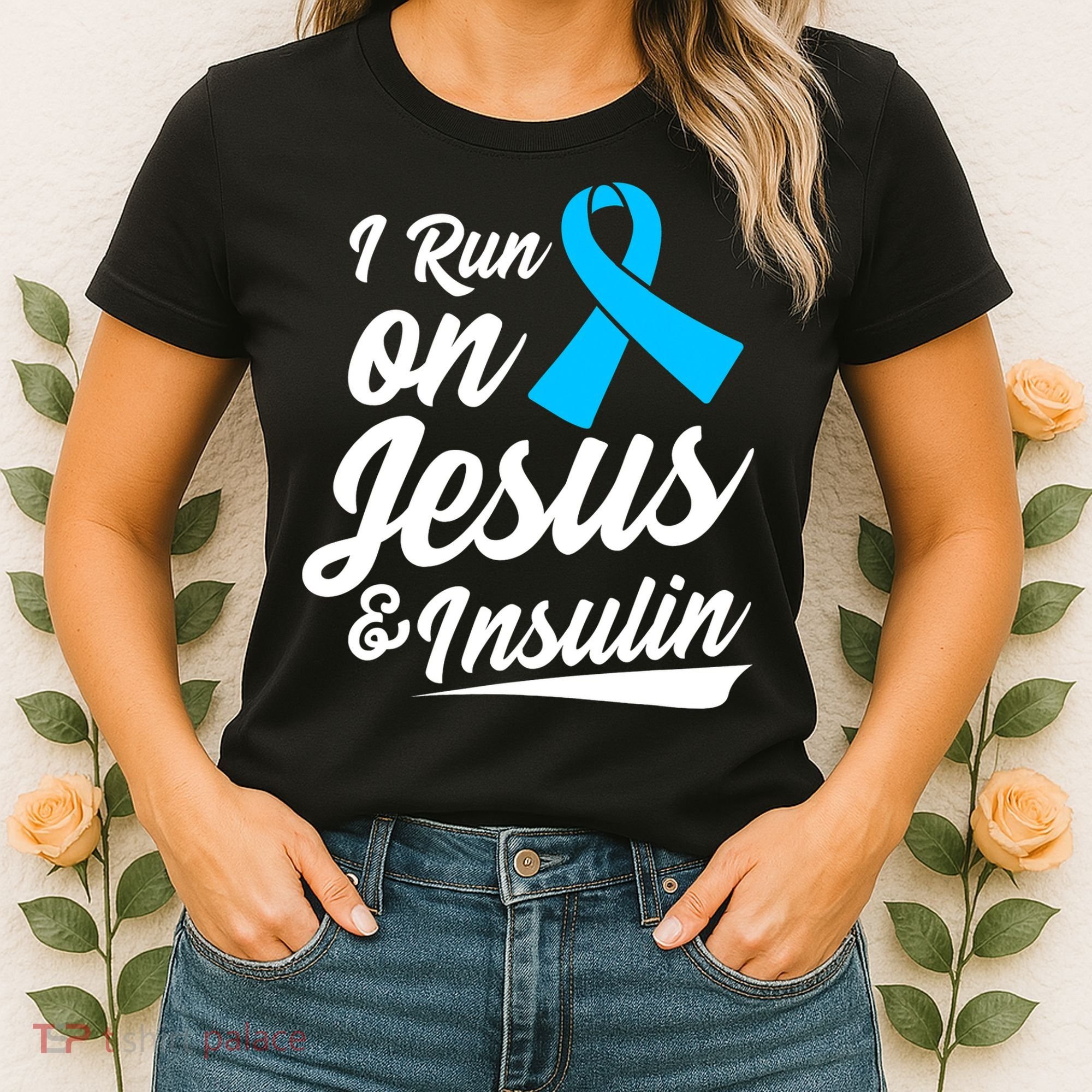 Funny Diabetes Awareness T1D T2D Diabetic Pancreas Women's T-Shirt