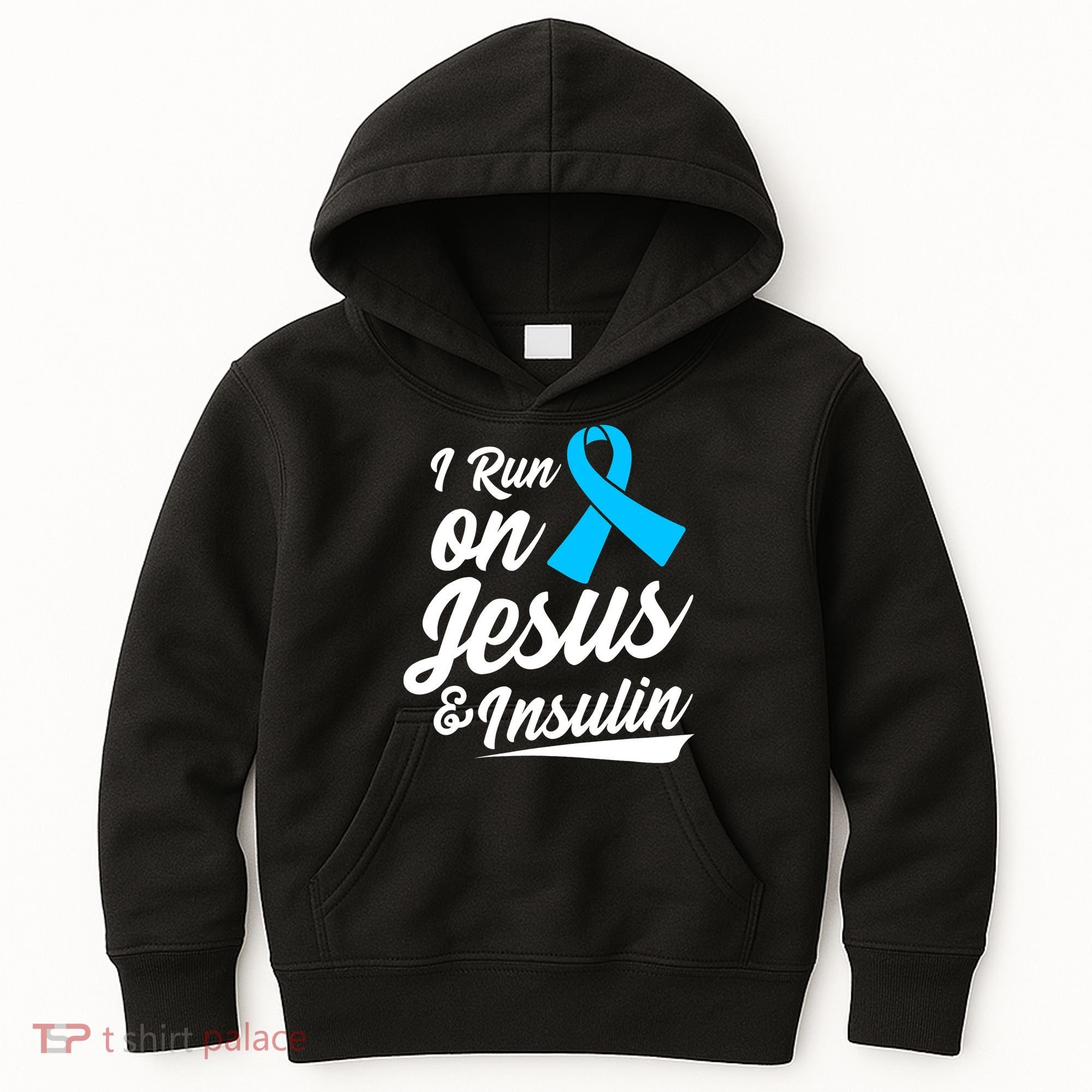 Funny Diabetes Awareness T1D T2D Diabetic Pancreas Kids Hoodie