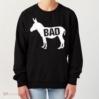 Funny Donkey Animal Lover Badass Ass Farm Mule Women's Sweatshirt thumb 0