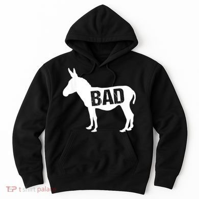 Funny Donkey Animal Lover Badass Ass Farm Mule Hoodie