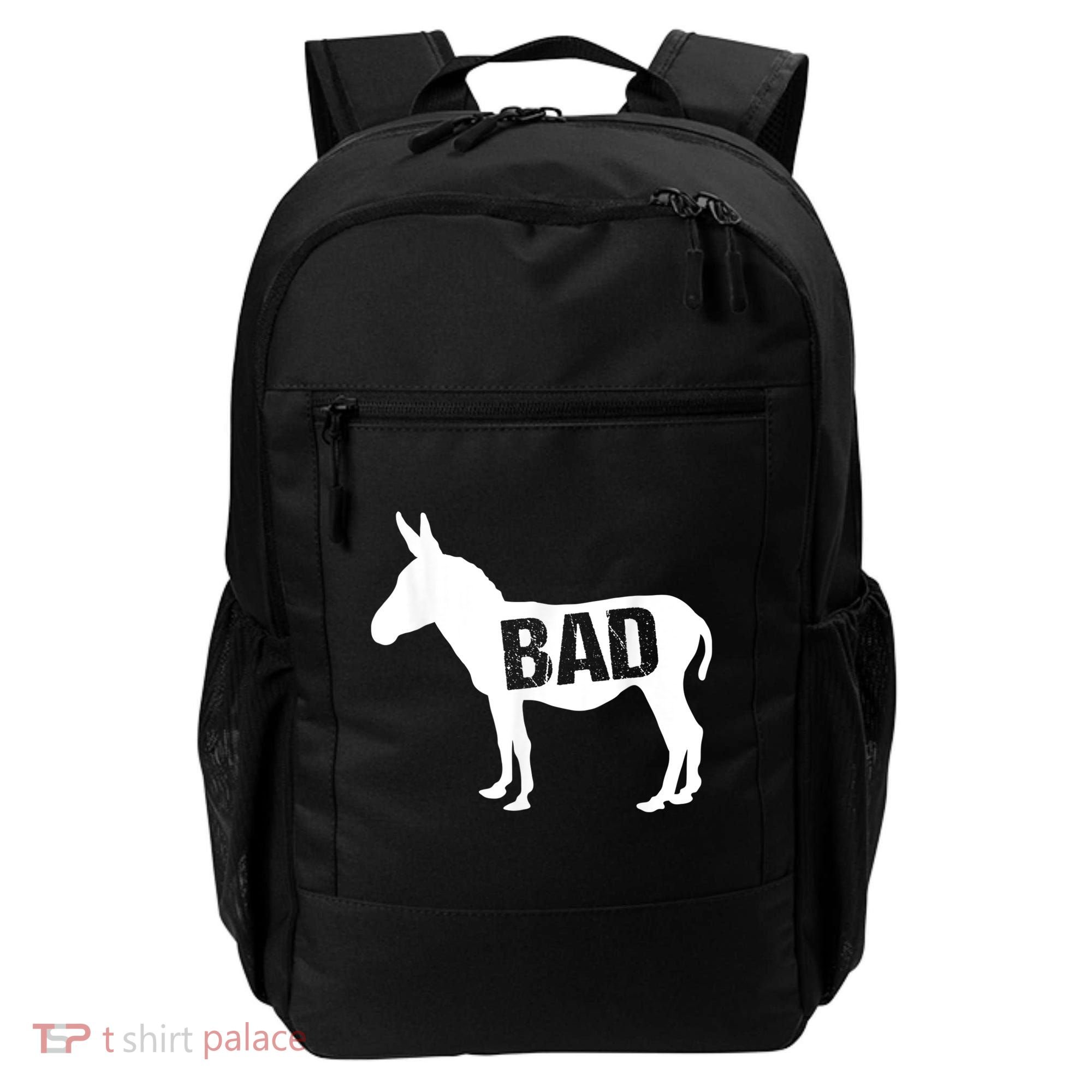 Funny Donkey Animal Lover Badass Ass Farm Mule Backpack