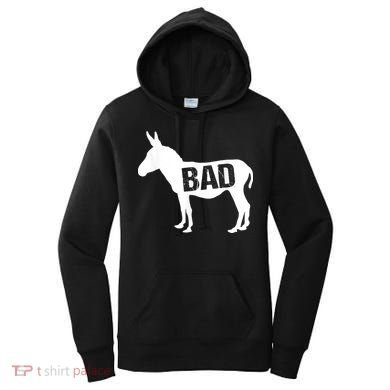 Funny Donkey Animal Lover Badass Ass Farm Mule Women's Hoodie
