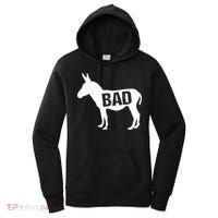 Funny Donkey Animal Lover Badass Ass Farm Mule Women's Hoodie thumb 0