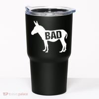 Funny Donkey Animal Lover Badass Ass Farm Mule Tumbler thumb 0