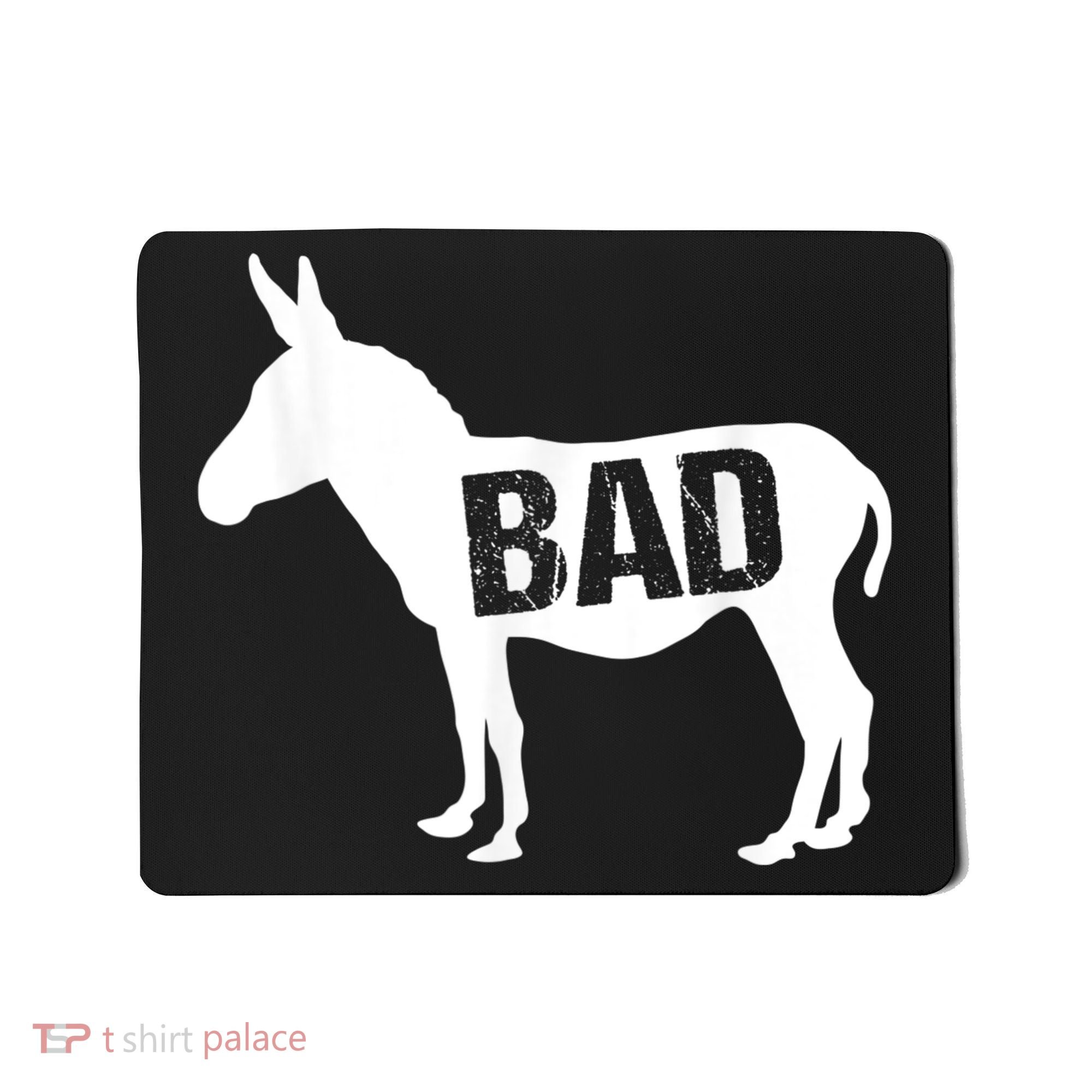 Funny Donkey Animal Lover Badass Ass Farm Mule Mousepad
