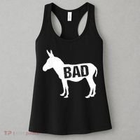 Funny Donkey Animal Lover Badass Ass Farm Mule Women's Tank Top thumb 3