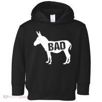 Funny Donkey Animal Lover Badass Ass Farm Mule Toddler Hoodie thumb 0