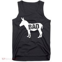 Funny Donkey Animal Lover Badass Ass Farm Mule Tank Top thumb 0