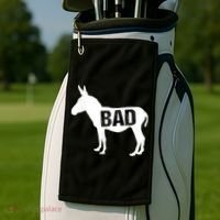 Funny Donkey Animal Lover Badass Ass Farm Mule Golf Towel thumb 2