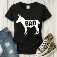 Funny Donkey Animal Lover Badass Ass Farm Mule Women's T-Shirt thumb 3