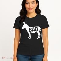 Funny Donkey Animal Lover Badass Ass Farm Mule Women's T-Shirt thumb 4