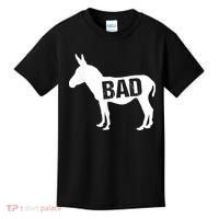 Funny Donkey Animal Lover Badass Ass Farm Mule Kids T-Shirt thumb 0