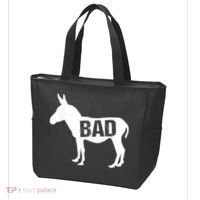 Funny Donkey Animal Lover Badass Ass Farm Mule Tote Bag thumb 3