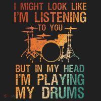 Funny Drummer Art For Drum Player Percussion Lover Women's Sweatshirt thumb 2