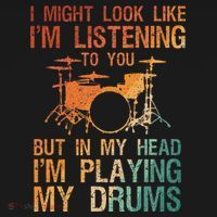 Funny Drummer Art For Drum Player Percussion Lover T-Shirt thumb 7