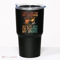 Funny Drummer Art For Drum Player Percussion Lover Tumbler thumb 0