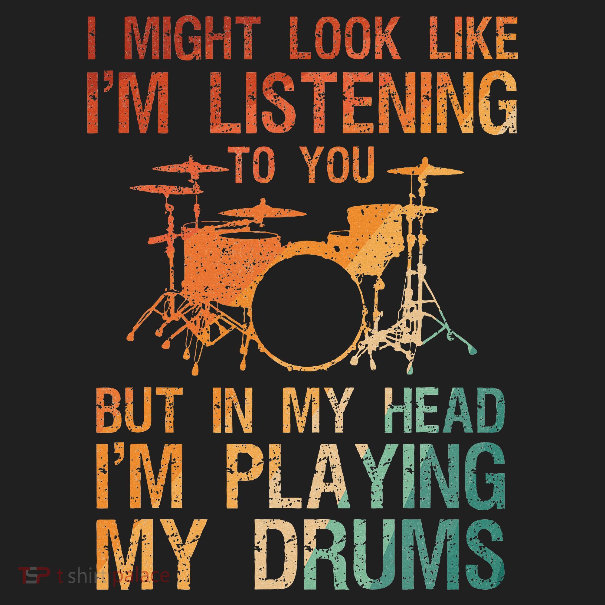 Funny Drummer Art For Drum Player Percussion Lover Tumbler