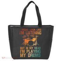 Funny Drummer Art For Drum Player Percussion Lover Tote Bag thumb 0