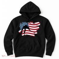 Father's Day American Flag Snooker Billiards Lover Retro Gift For Dad Hoodie thumb 0