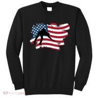 Father's Day American Flag Snooker Billiards Lover Retro Gift For Dad Sweatshirt thumb 0