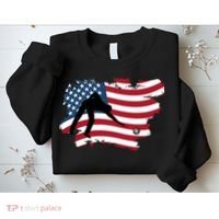 Father's Day American Flag Snooker Billiards Lover Retro Gift For Dad Sweatshirt thumb 2