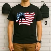 Father's Day American Flag Snooker Billiards Lover Retro Gift For Dad T-Shirt thumb 6
