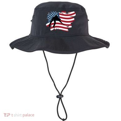 Father's Day American Flag Snooker Billiards Lover Retro Gift For Dad Bucket Hat