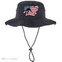 Father's Day American Flag Snooker Billiards Lover Retro Gift For Dad Bucket Hat thumb 0