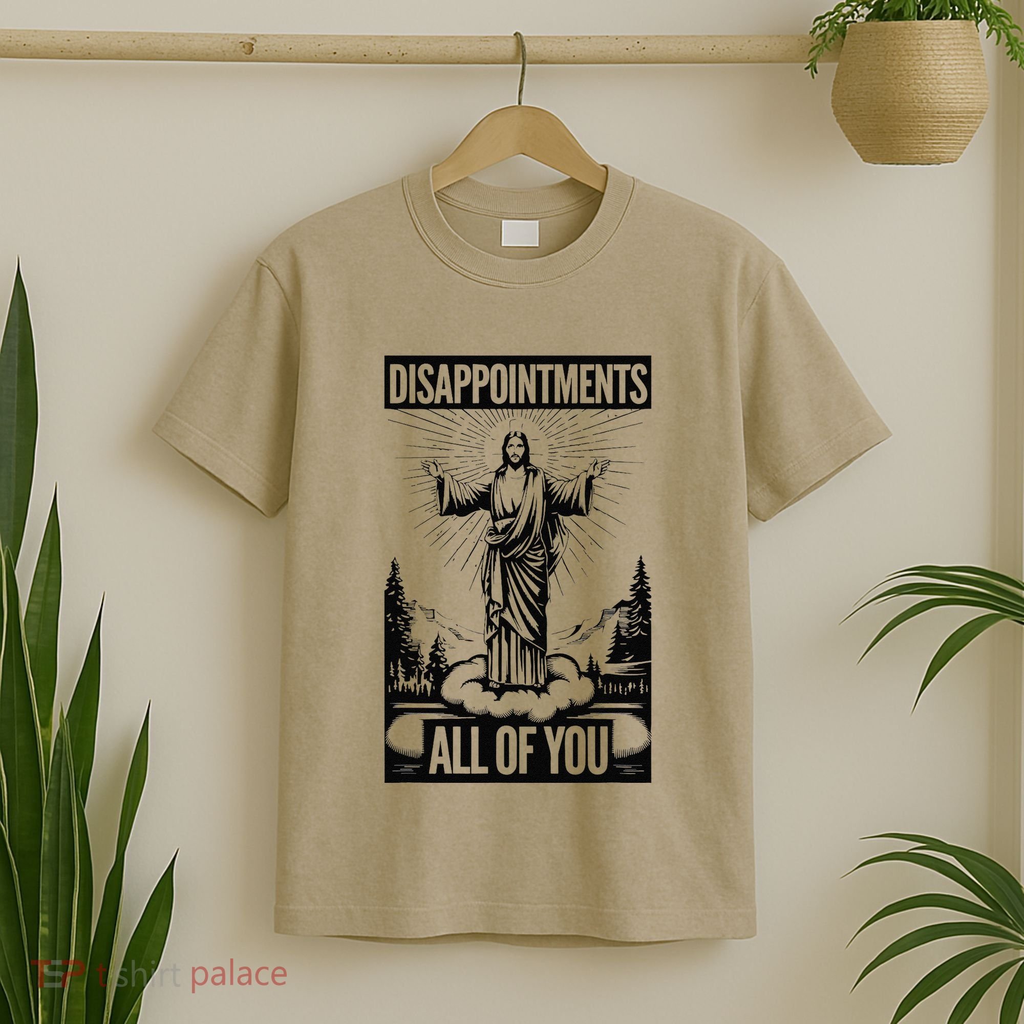 Funny Disappointments All Of You Jesus Christian Religion T-Shirt