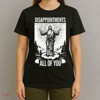 Funny Disappointments All Of You Jesus Christian Religion T-Shirt thumb 4