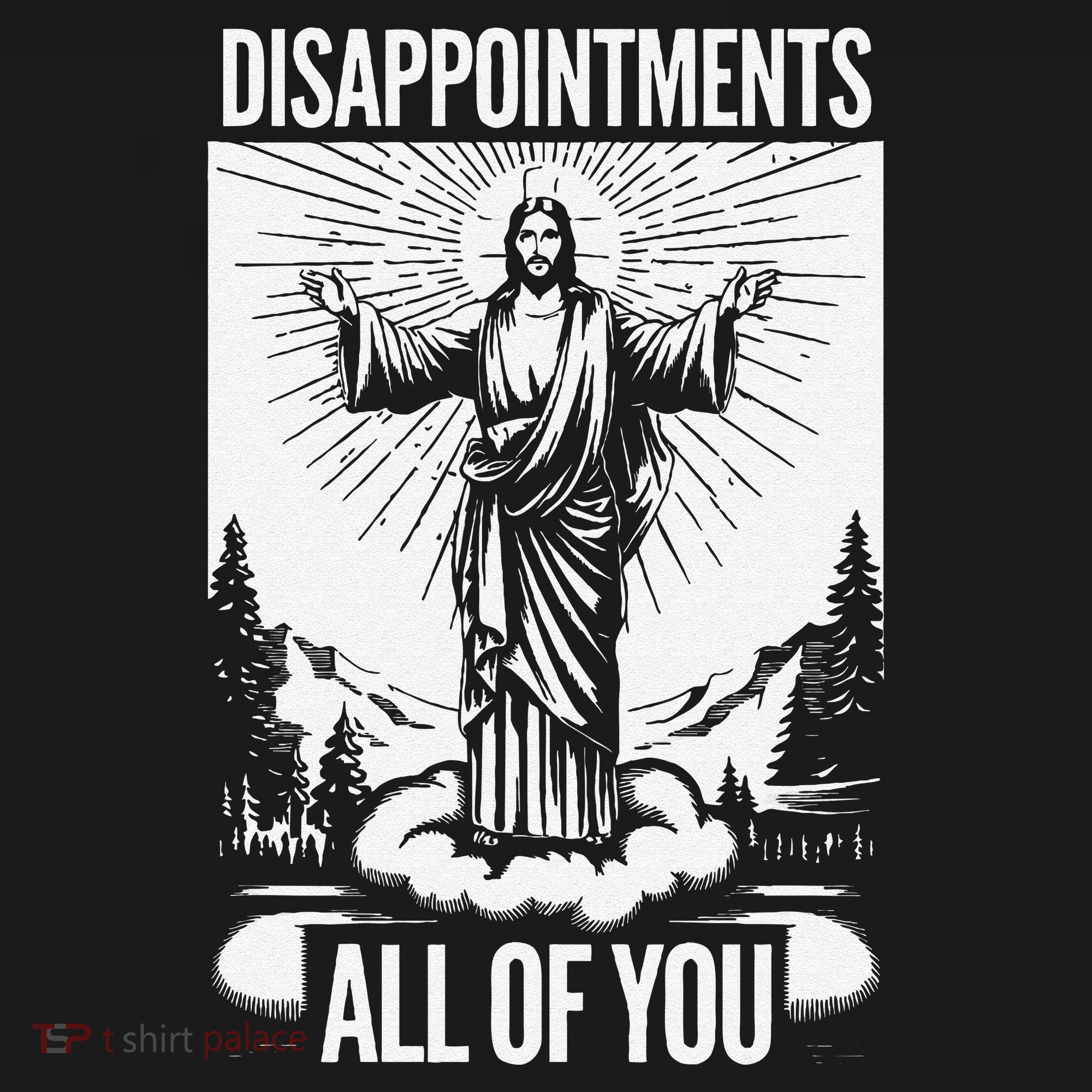 Funny Disappointments All Of You Jesus Christian Religion Women's Tank Top