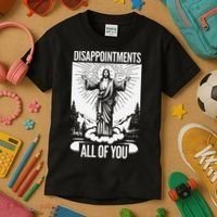 Funny Disappointments All Of You Jesus Christian Religion Kids T-Shirt thumb 3