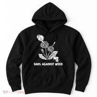 Funny Dads Against Weed Weed Wacker Dandelions Hoodie thumb 0