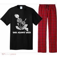 Funny Dads Against Weed Weed Wacker Dandelions Pajama Set thumb 0