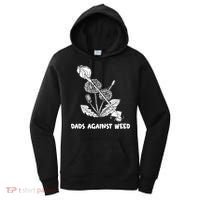 Funny Dads Against Weed Weed Wacker Dandelions Women's Hoodie thumb 0