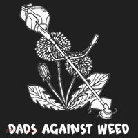 Funny Dads Against Weed Weed Wacker Dandelions Golf Towel thumb 3