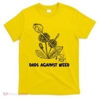 Funny Dads Against Weed Weed Wacker Dandelions T-Shirt thumb 0
