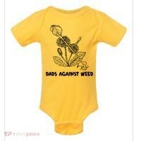 Funny Dads Against Weed Weed Wacker Dandelions Baby Bodysuit thumb 0