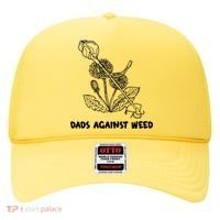 Funny Dads Against Weed Weed Wacker Dandelions Hat thumb 0