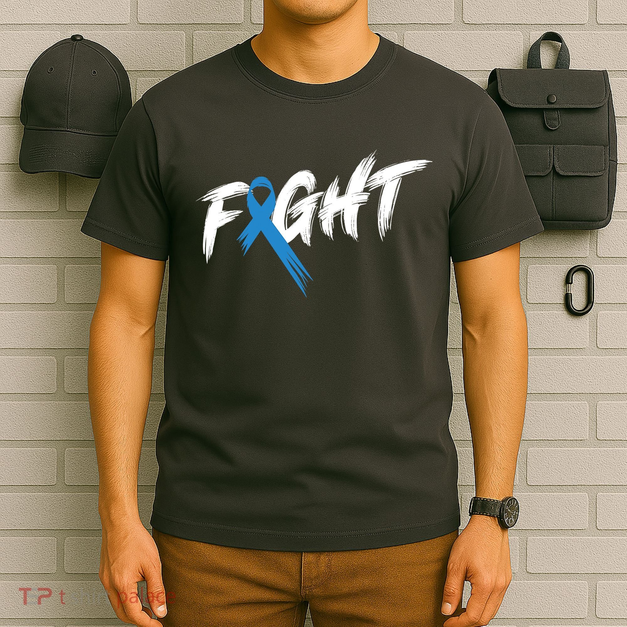 Funny Diabetes Awareness Month Fight Vintage T1 T2 T-Shirt