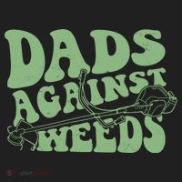 Funny Dads Against Weeds Lawn Weed Wacker Women's Sweatshirt thumb 2