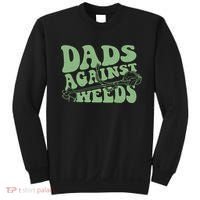 Funny Dads Against Weeds Lawn Weed Wacker Sweatshirt thumb 0
