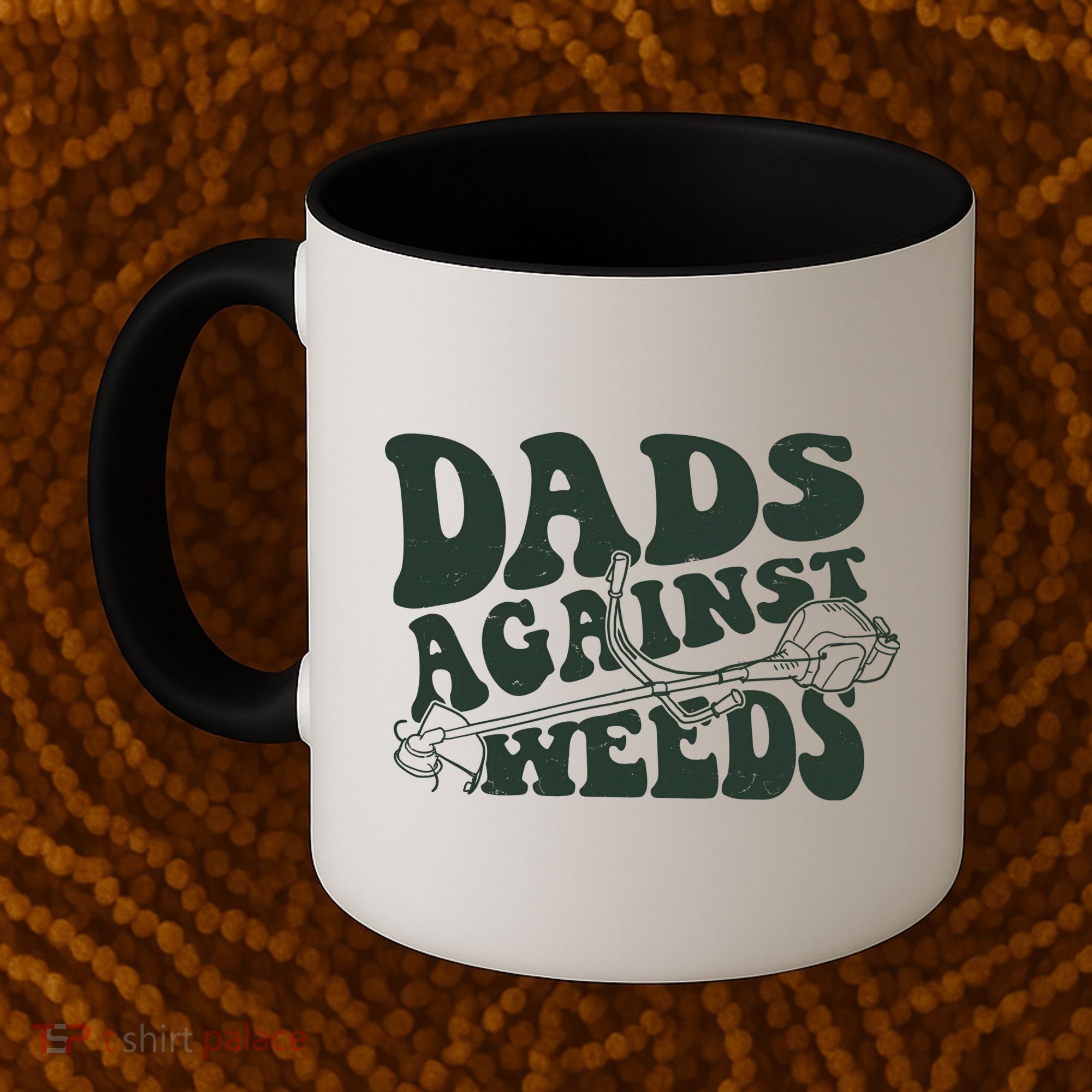 Funny Dads Against Weeds Lawn Weed Wacker Coffee Mug