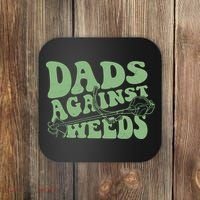 Funny Dads Against Weeds Lawn Weed Wacker Coaster thumb 0