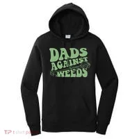 Funny Dads Against Weeds Lawn Weed Wacker Women's Hoodie thumb 0